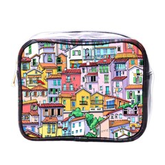 Menton Old Town France Mini Toiletries Bag (one Side) by Wegoenart