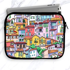 Menton Old Town France Apple Ipad 2/3/4 Zipper Cases by Wegoenart