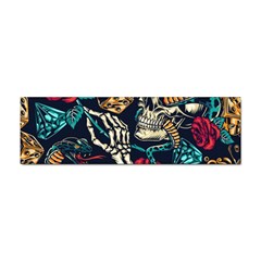 Vintage Art Tattoos Colorful Seamless Pattern Sticker (bumper)