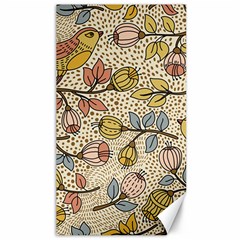 Seamless Pattern With Flower Bird Canvas 40  X 72 