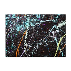 Abstract Colorful Texture Sticker A4 (10 Pack)