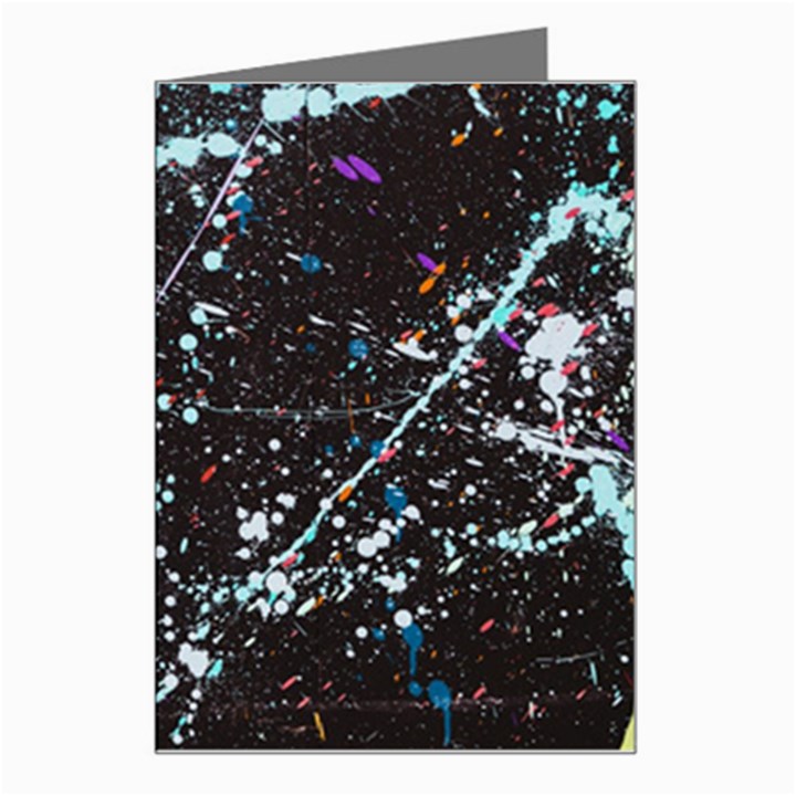 Abstract Colorful Texture Greeting Card