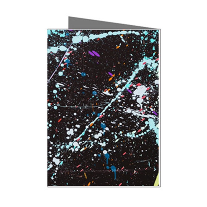 Abstract Colorful Texture Mini Greeting Cards (Pkg of 8)