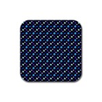 Electric Autumn  Rubber Coaster (Square) Front