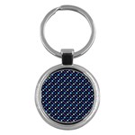 Electric Autumn  Key Chain (Round) Front