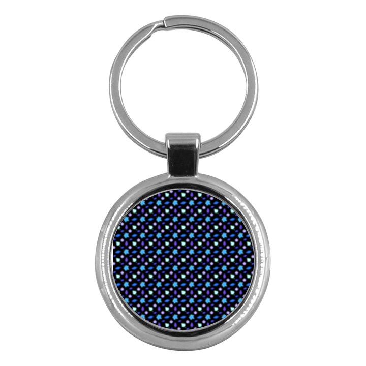 Electric Autumn  Key Chain (Round)