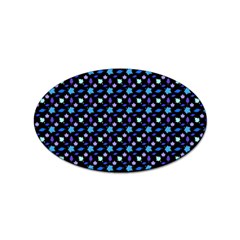 Electric Autumn  Sticker Oval (100 pack)