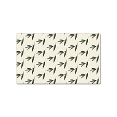 Minimalist Fall Of Leaves Sticker Rectangular (100 Pack) by ConteMonfrey