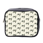 Minimalist Fall Of Leaves Mini Toiletries Bag (Two Sides) Front