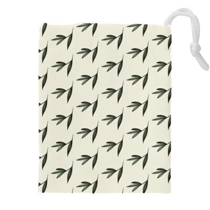 Minimalist Fall Of Leaves Drawstring Pouch (5XL)