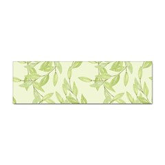 Watercolor Leaves On The Wall  Sticker Bumper (10 Pack) by ConteMonfrey