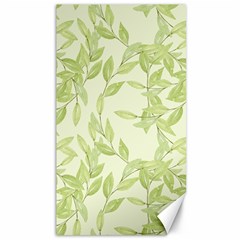 Watercolor Leaves On The Wall  Canvas 40  X 72  by ConteMonfrey