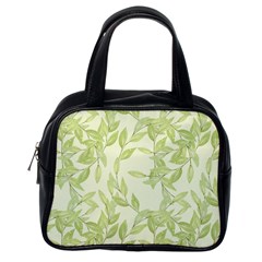 Watercolor Leaves On The Wall  Classic Handbag (one Side) by ConteMonfrey