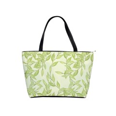 Watercolor Leaves On The Wall  Classic Shoulder Handbag by ConteMonfrey