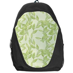 Watercolor Leaves On The Wall  Backpack Bag by ConteMonfrey