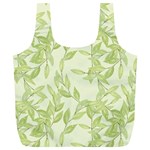 Watercolor Leaves On The Wall  Full Print Recycle Bag (XL) Front