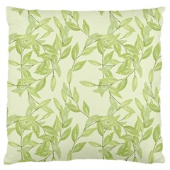 Watercolor Leaves On The Wall  Standard Flano Cushion Case (two Sides) by ConteMonfrey