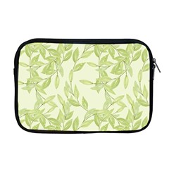 Watercolor Leaves On The Wall  Apple Macbook Pro 17  Zipper Case by ConteMonfrey