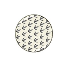 Minimalist Leaves Hat Clip Ball Marker (4 Pack) by ConteMonfrey