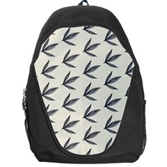 Minimalist Leaves Backpack Bag by ConteMonfrey