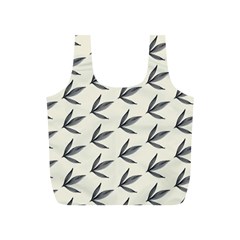 Minimalist Leaves Full Print Recycle Bag (s) by ConteMonfrey