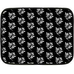 Sign Of Spring Leaves Double Sided Fleece Blanket (mini)  by ConteMonfrey