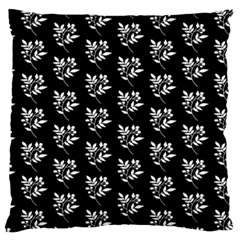 Sign Of Spring Leaves Large Flano Cushion Case (two Sides) by ConteMonfrey