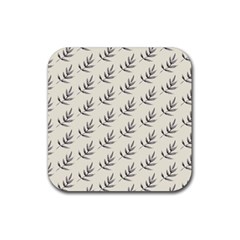 Minimalist Branch Rubber Coaster (square) by ConteMonfrey