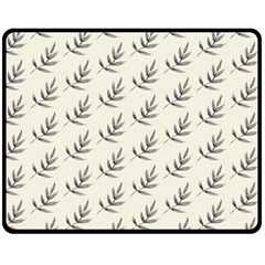 Minimalist Branch Double Sided Fleece Blanket (medium)  by ConteMonfrey