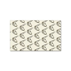 Cute Leaves Draw Sticker (rectangular) by ConteMonfrey