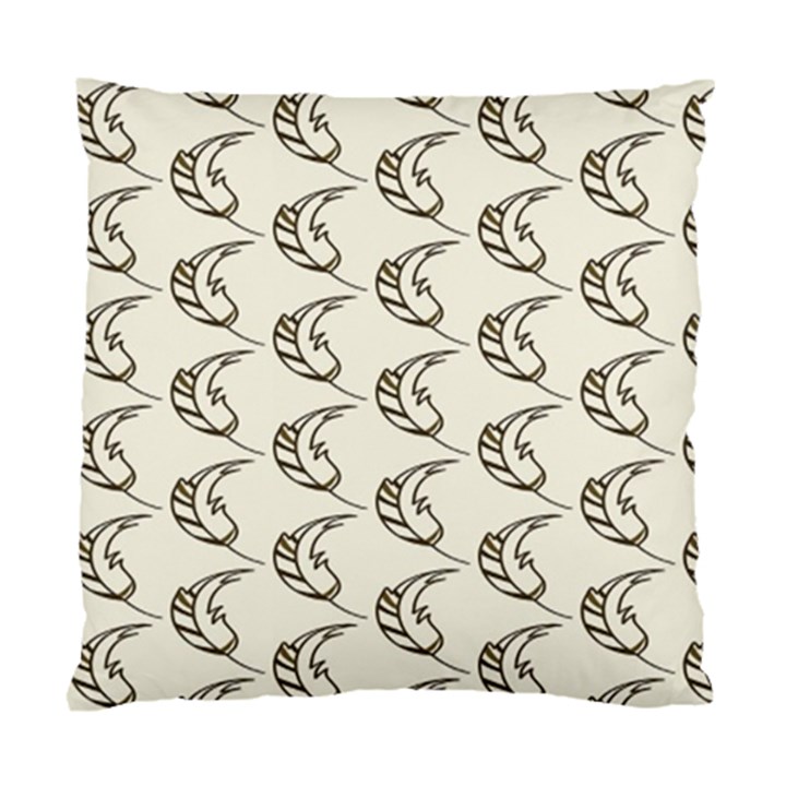 Cute Leaves Draw Standard Cushion Case (One Side)