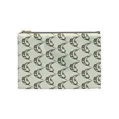 Cute Leaves Draw Cosmetic Bag (medium) by ConteMonfrey