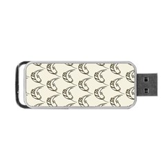 Cute Leaves Draw Portable Usb Flash (two Sides) by ConteMonfrey