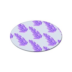 Cute Lavanda Blue Sticker (oval) by ConteMonfrey