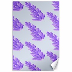 Cute Lavanda Blue Canvas 24  X 36  by ConteMonfrey