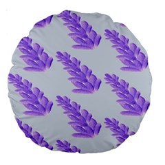 Cute Lavanda Blue Large 18  Premium Round Cushions by ConteMonfrey