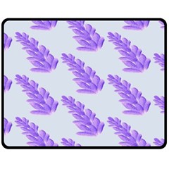 Cute Lavanda Blue Double Sided Fleece Blanket (medium)  by ConteMonfrey