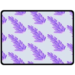 Cute Lavanda Blue Double Sided Fleece Blanket (large)  by ConteMonfrey