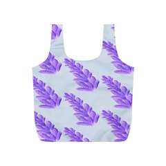 Cute Lavanda Blue Full Print Recycle Bag (s) by ConteMonfrey