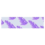 Cute Lavanda Blue Oblong Satin Scarf (16  x 60 ) Front