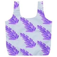 Cute Lavanda Blue Full Print Recycle Bag (xxxl) by ConteMonfrey