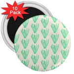 Watercolor Seaweed 3  Magnets (10 pack)  Front