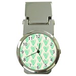 Watercolor Seaweed Money Clip Watches Front