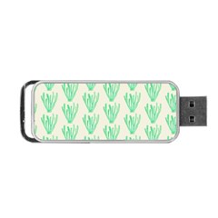 Watercolor Seaweed Portable Usb Flash (two Sides) by ConteMonfrey