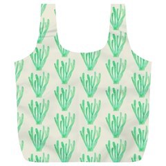 Watercolor Seaweed Full Print Recycle Bag (xl) by ConteMonfrey