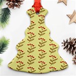 Yellow Fresh Spring Hope Ornament (Christmas Tree)  Front