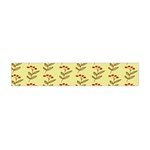 Yellow Fresh Spring Hope Flano Scarf (Mini) Back