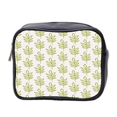 Autumn Leaves Gray Mini Toiletries Bag (two Sides) by ConteMonfrey