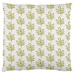 Autumn Leaves Gray Standard Flano Cushion Case (one Side) by ConteMonfrey