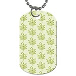 Autumn Leaves Dog Tag (Two Sides) Front